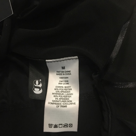 Black Crop Top - Picture 4 of 5